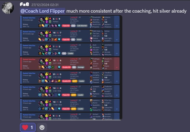 Student rank-up screenshot 10